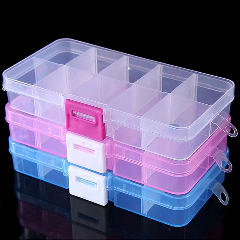 Token Tray Organizer - 10 شبكات لتنظيم فن الأظافر، أداة