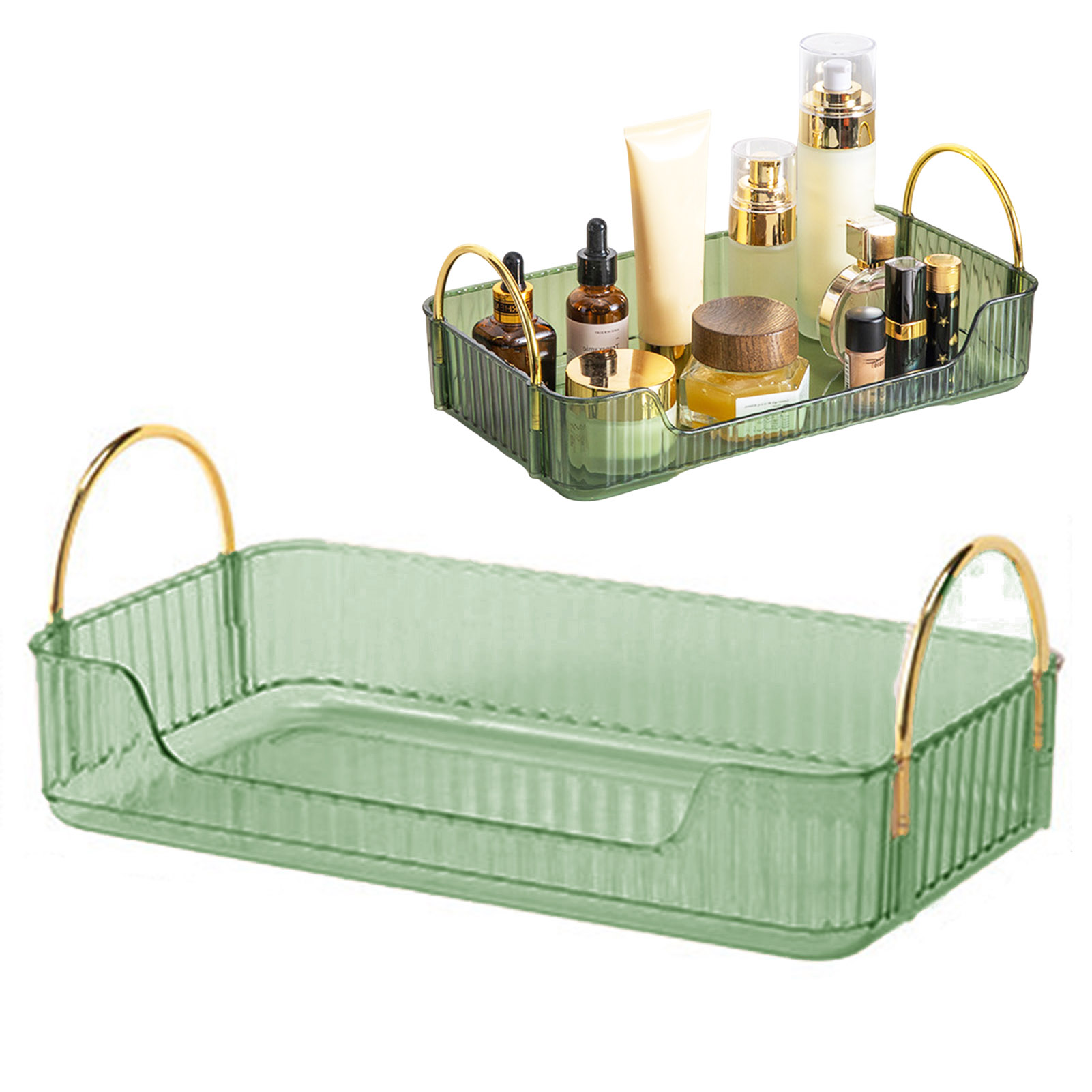منظم حمام فاخر من الأكريليك لت - مراجعة Token Tray Organizer وسعره