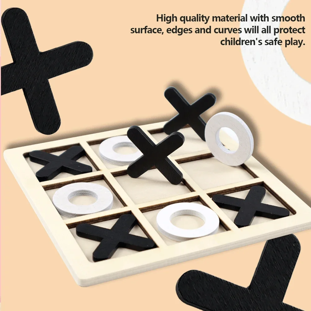 لعبة خشبية XO Tic Tac Toe، لوح - مراجعة Board Game With Questions وسعره