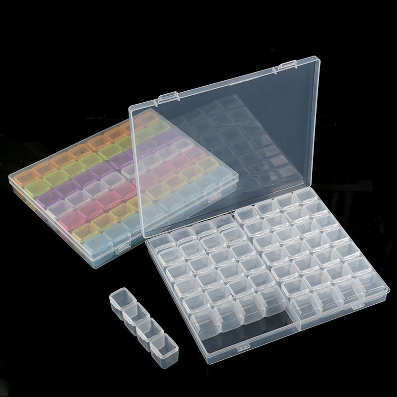 شفافة رسومات أظافر منظم صندوق  - مراجعة Token Tray Organizer وسعره