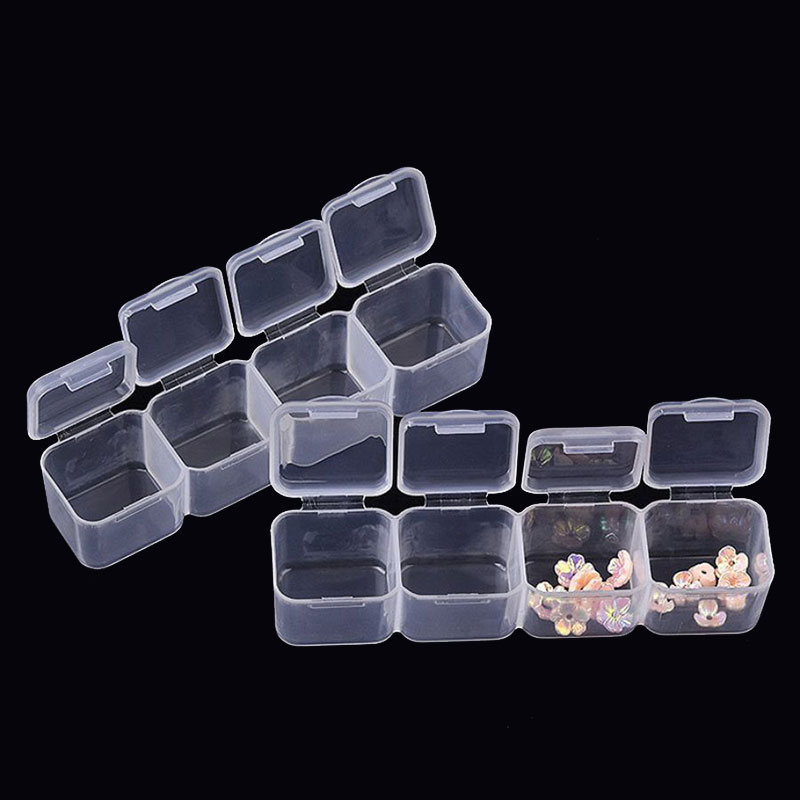 شفافة رسومات أظافر منظم صندوق  - مراجعة Token Tray Organizer وسعره