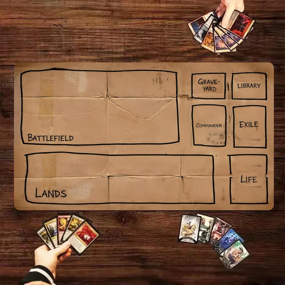 بساط ألعاب لوحية من الورق المق - مراجعة Board Game Zone وسعره