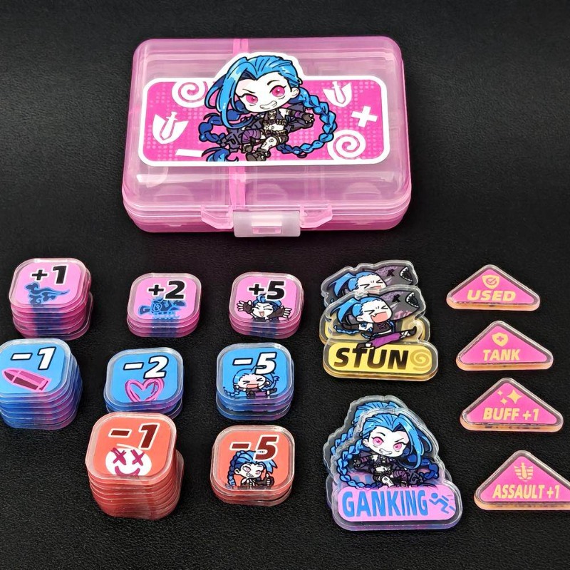 6syles TCG مجموعة مؤشرات الضرر - مراجعة Board Game Impostor وسعره