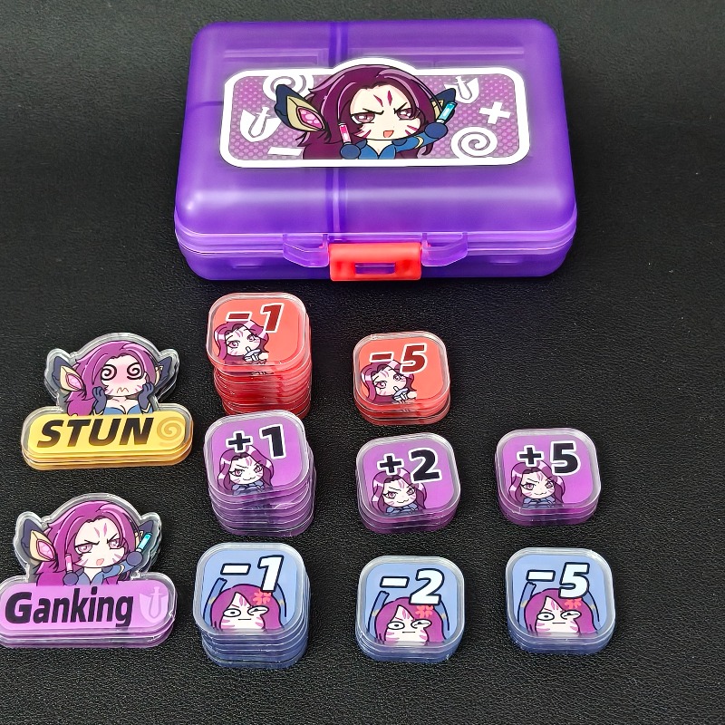 6syles TCG مجموعة مؤشرات الضرر - مراجعة Board Game Impostor وسعره