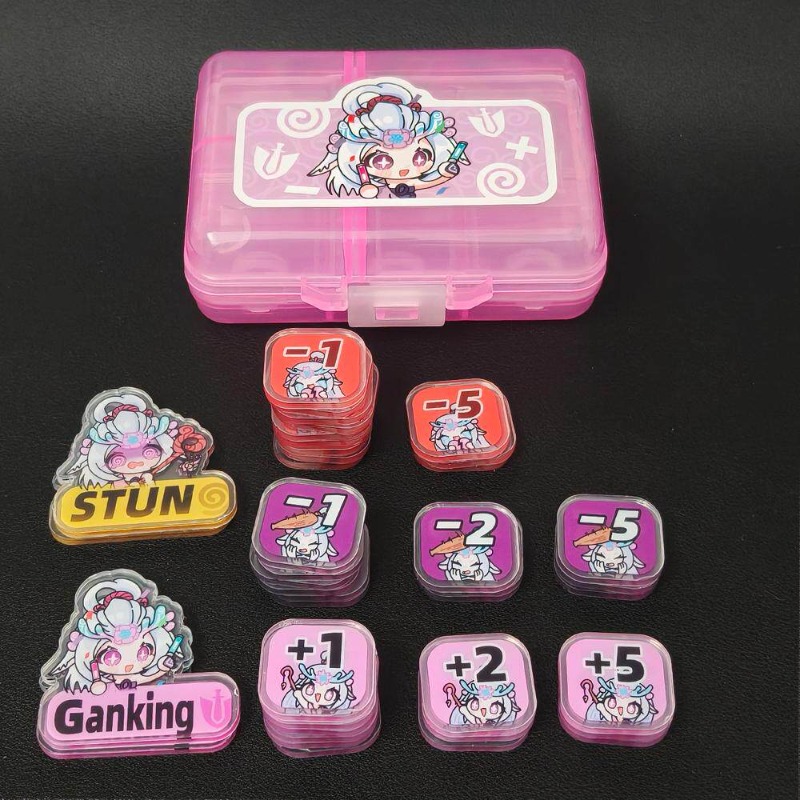 6syles TCG مجموعة مؤشرات الضرر - مراجعة Board Game Impostor وسعره