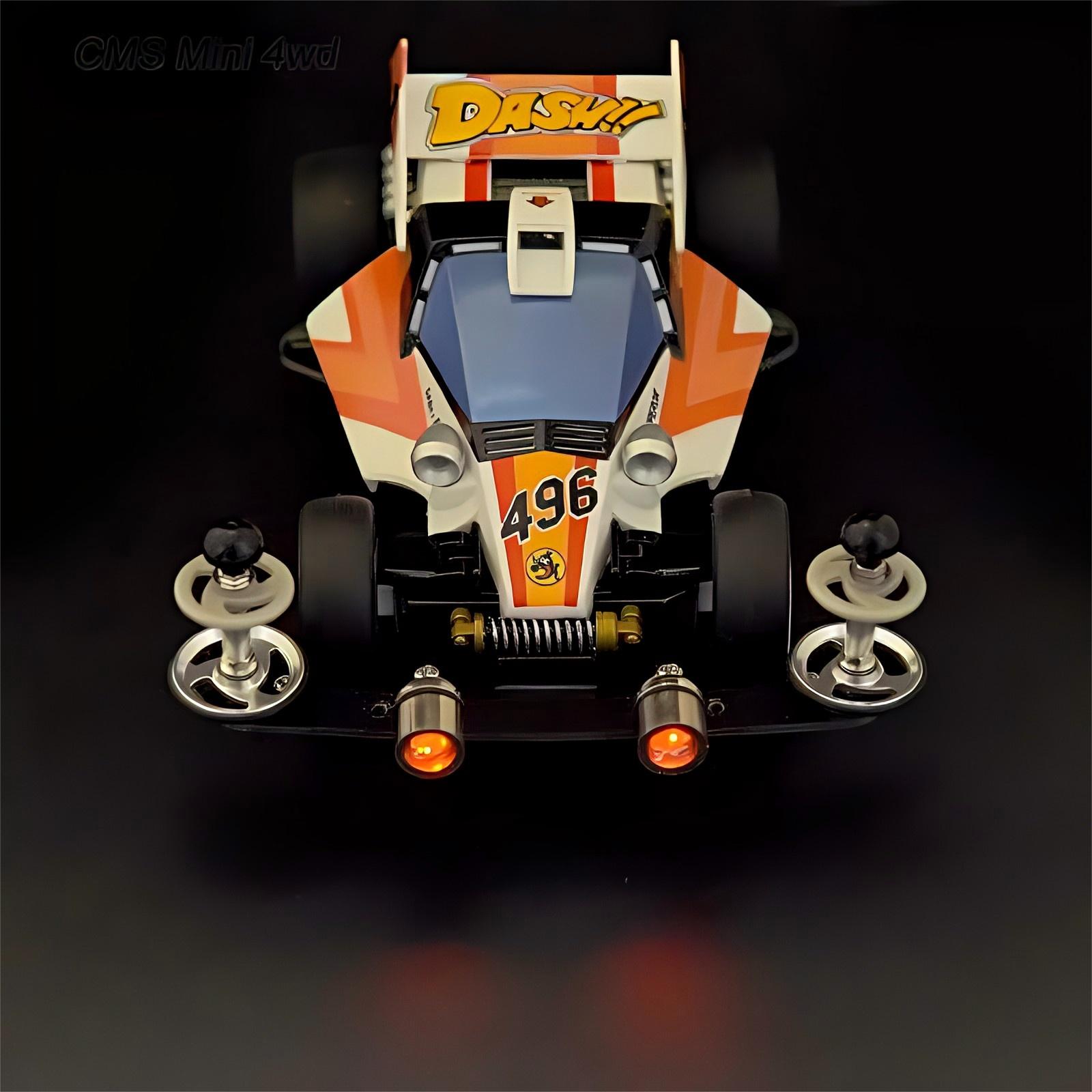 مصابيح LED صغيرة ذاتية الإضاءة - مراجعة Tamiya Model Mini 4Wd وسعره