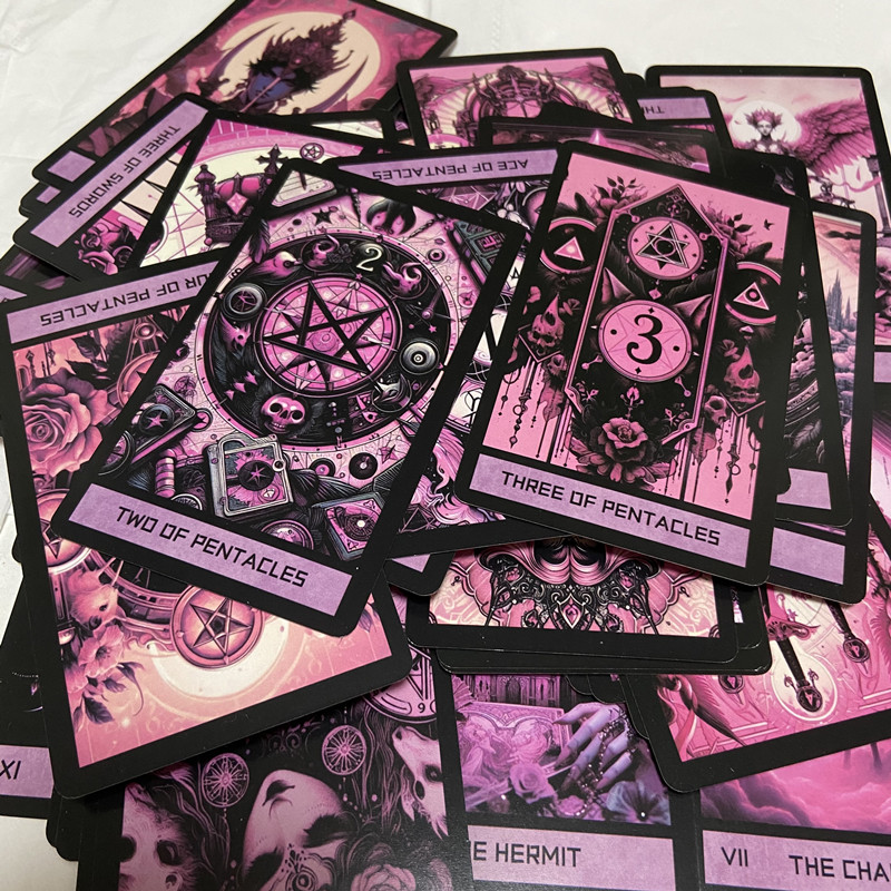 الوردي القوطية التارو سطح السف - مراجعة Board Game Life وسعره