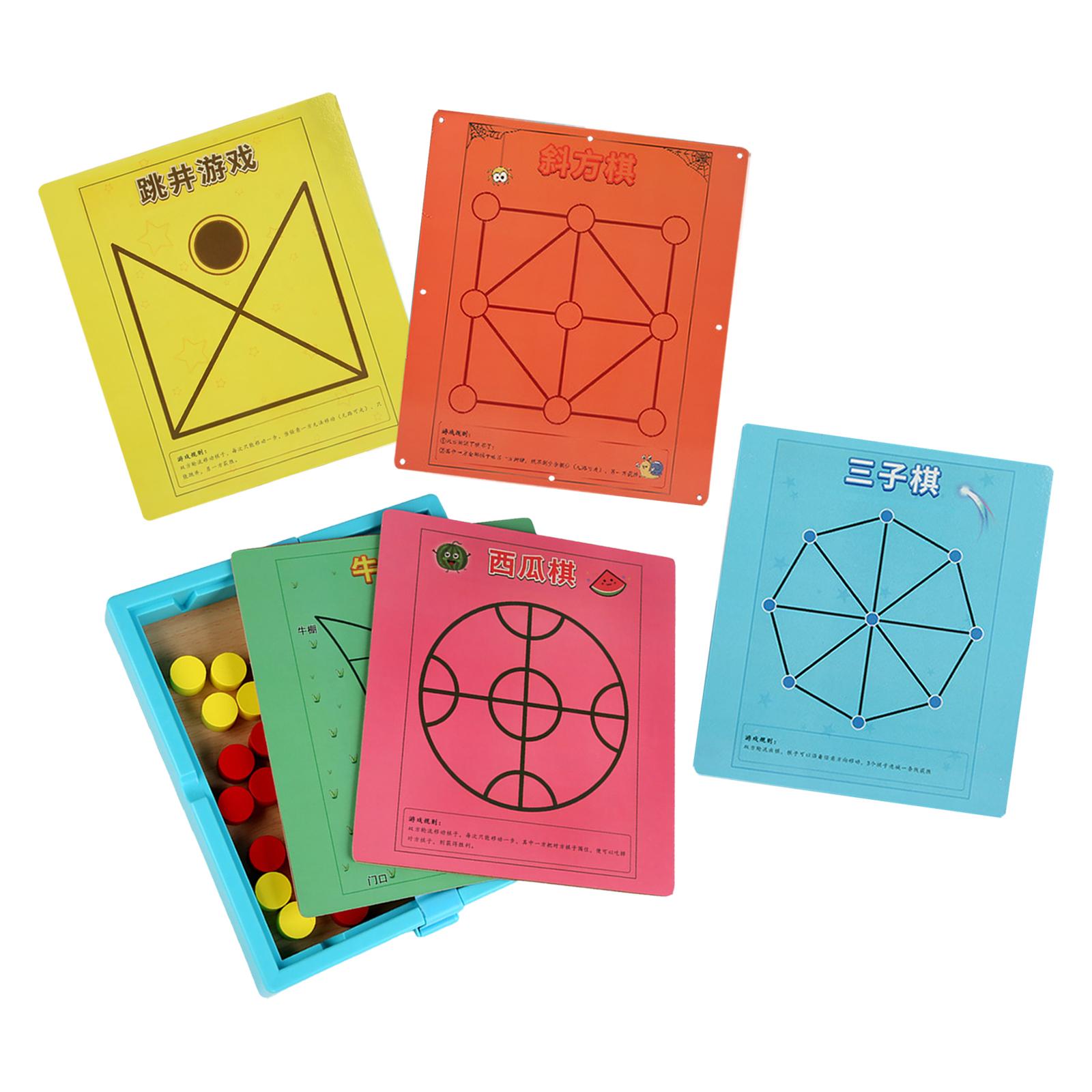 لعبة لوحية محمولة 5 في 1، ألعا - مراجعة Board Game For 5 Players وسعره