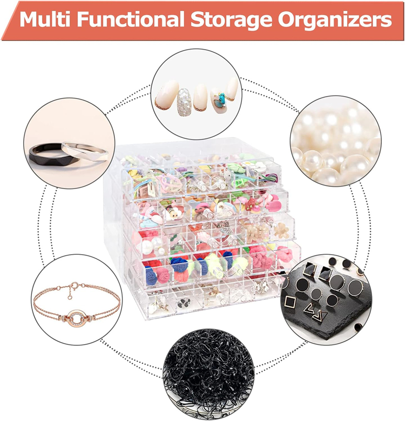 صندوق تخزين مجوهرات شفاف ، حام - مراجعة Token Tray Organizer وسعره