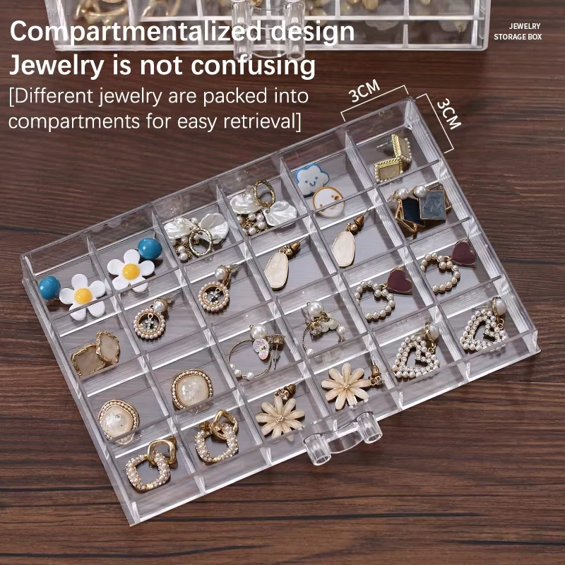 صندوق تخزين مجوهرات شفاف ، حام - مراجعة Token Tray Organizer وسعره