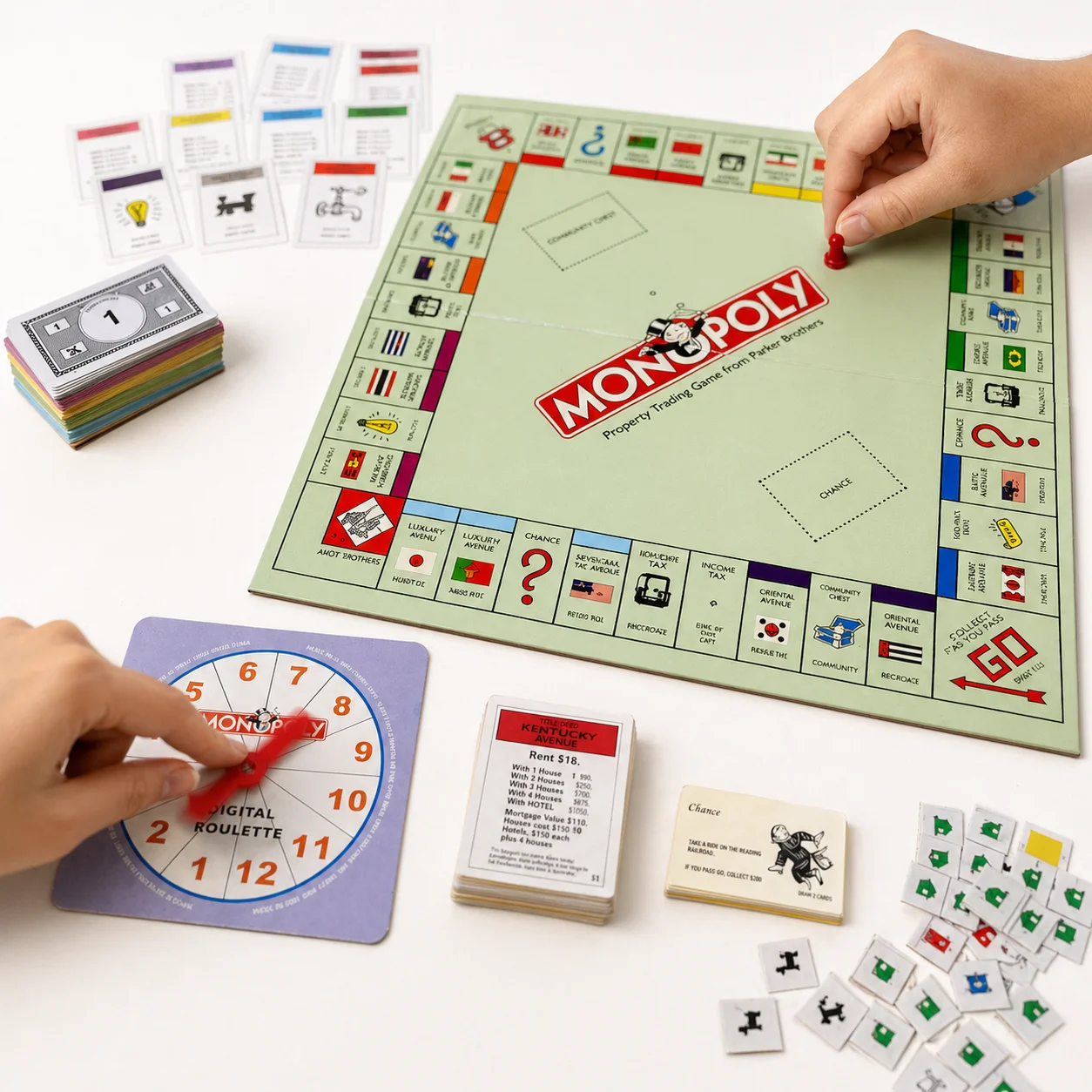 لعبة مونوبولي الكلاسيكية، لعبة - مراجعة Board Game Catan وسعره