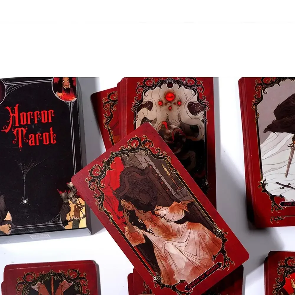 بطاقات التارو الرعب طباعة الجي - مراجعة Board Game Or Boardgame وسعره