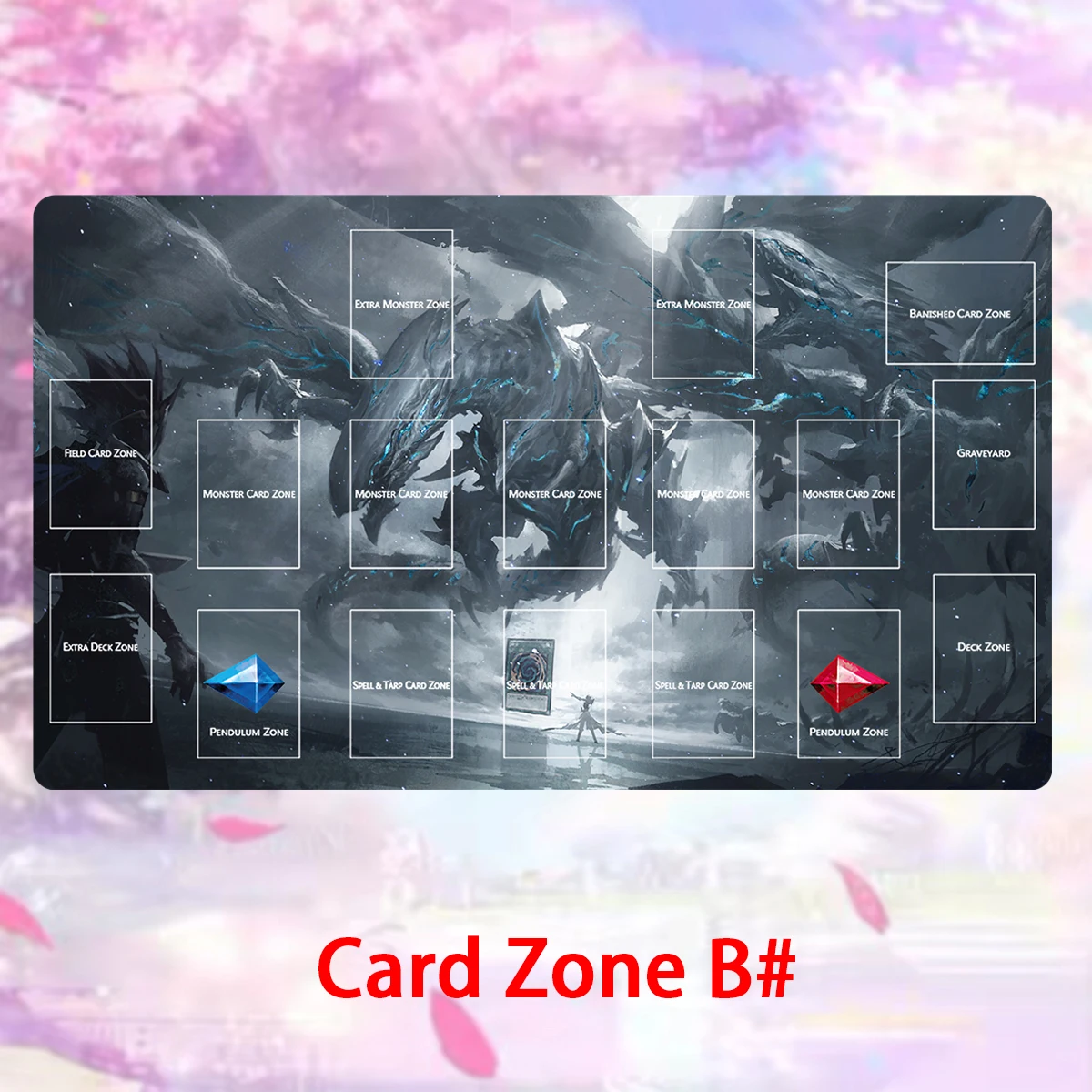 بساط لعب يوغي يو بتصميم التنين - مراجعة Board Game Zone وسعره
