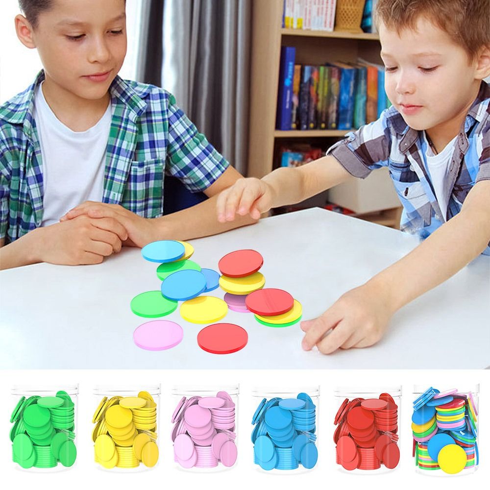 100 قطعة من رقائق العد البلاست - مراجعة Board Game Impostor وسعره