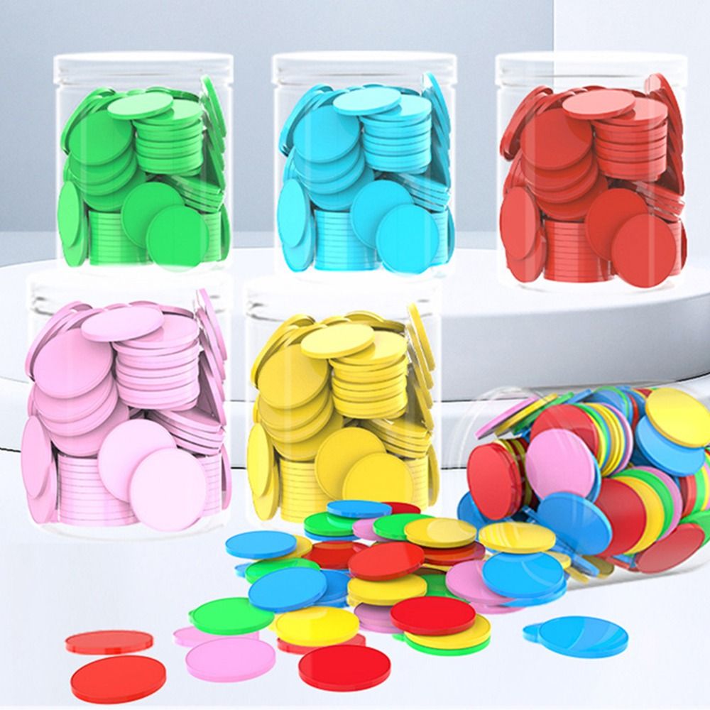 100 قطعة من رقائق العد البلاست - مراجعة Board Game Impostor وسعره