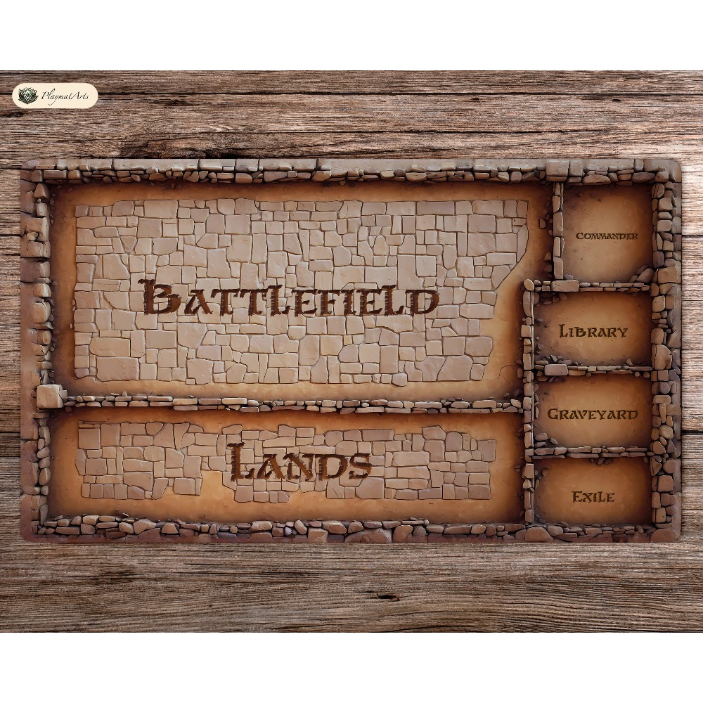 بساط لعب زونز أوف ذا دنجن MTG  - مراجعة Board Game Zone وسعره