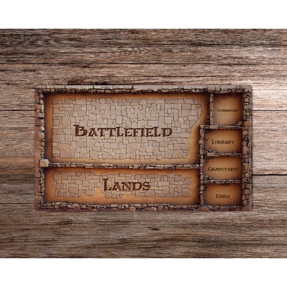 بساط لعب زونز أوف ذا دنجن MTG  - مراجعة Board Game Zone وسعره