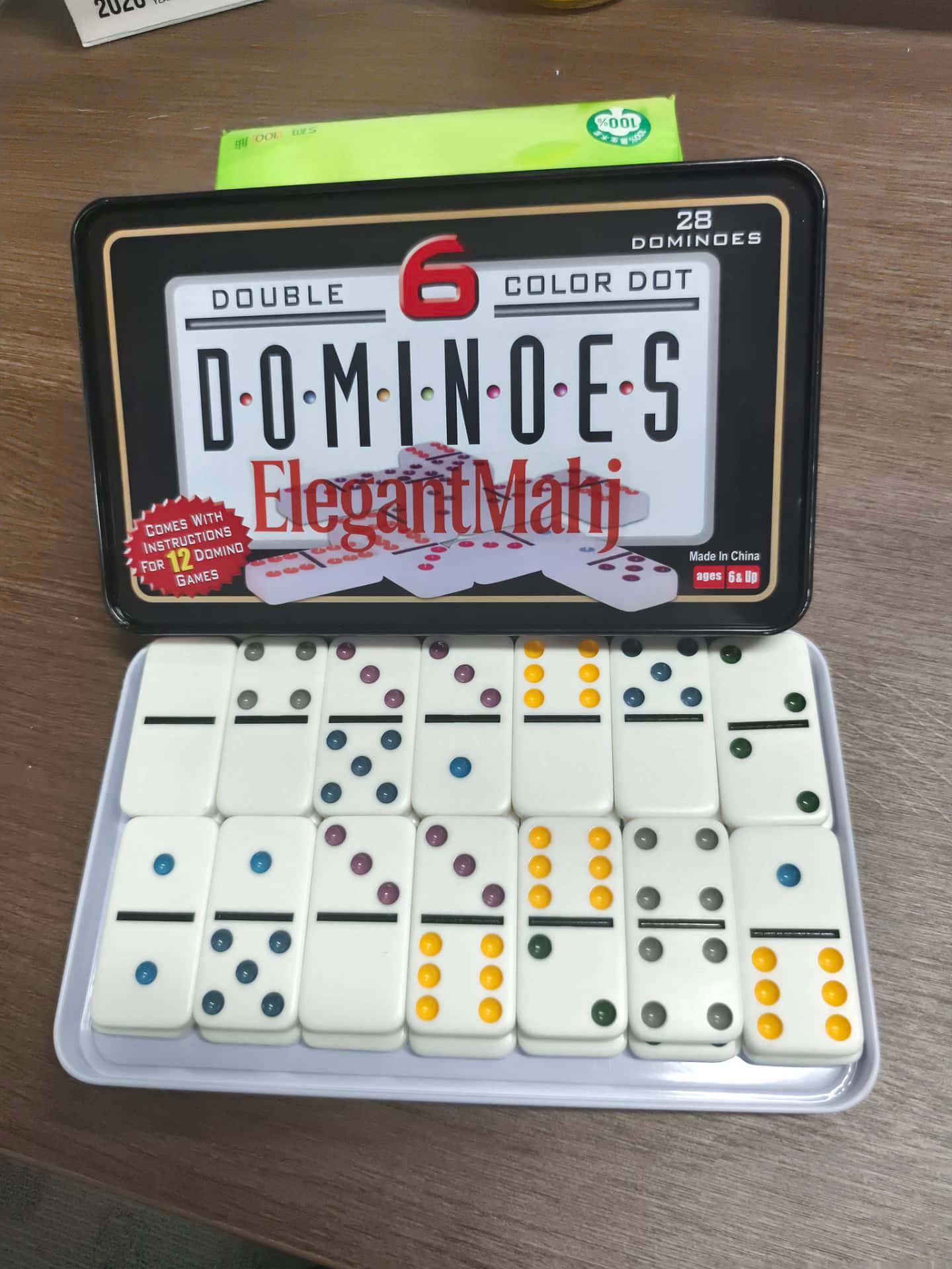 مجموعة دومينو ماهج الأنيقة مزد - مراجعة Board Game Dots وسعره